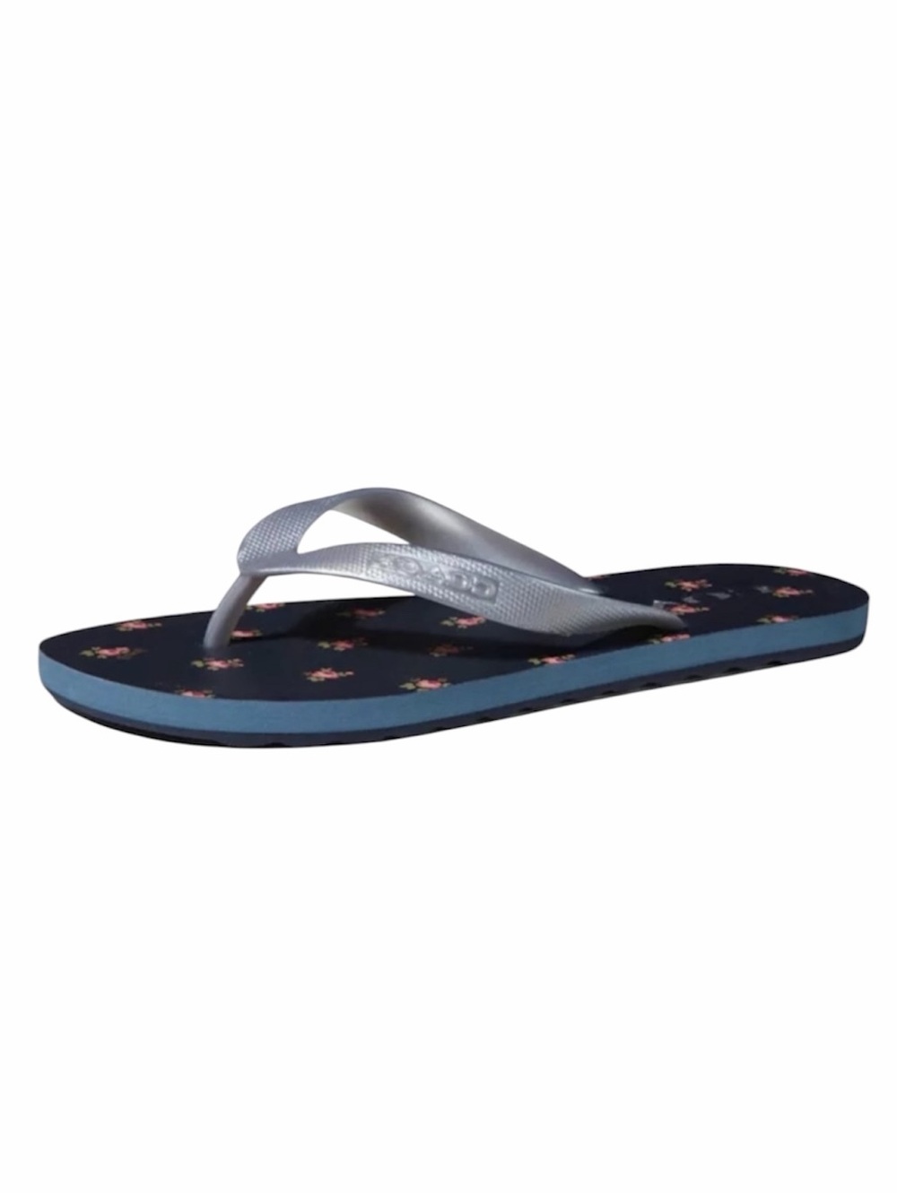 Coach Zak Flip Flops With Floral Print